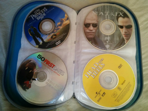 Fitting all of our movies into one case...Inconceivable!