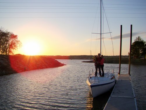 Learning to sail, the easy way