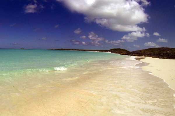 The most beautiful beach of our trip so far.