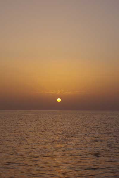 The last sunset during our time in the Exumas.